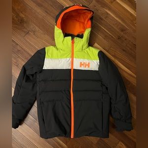 Boy’s Helly Hansen Cyclone Ski Jacket, Size 10. New condition.
